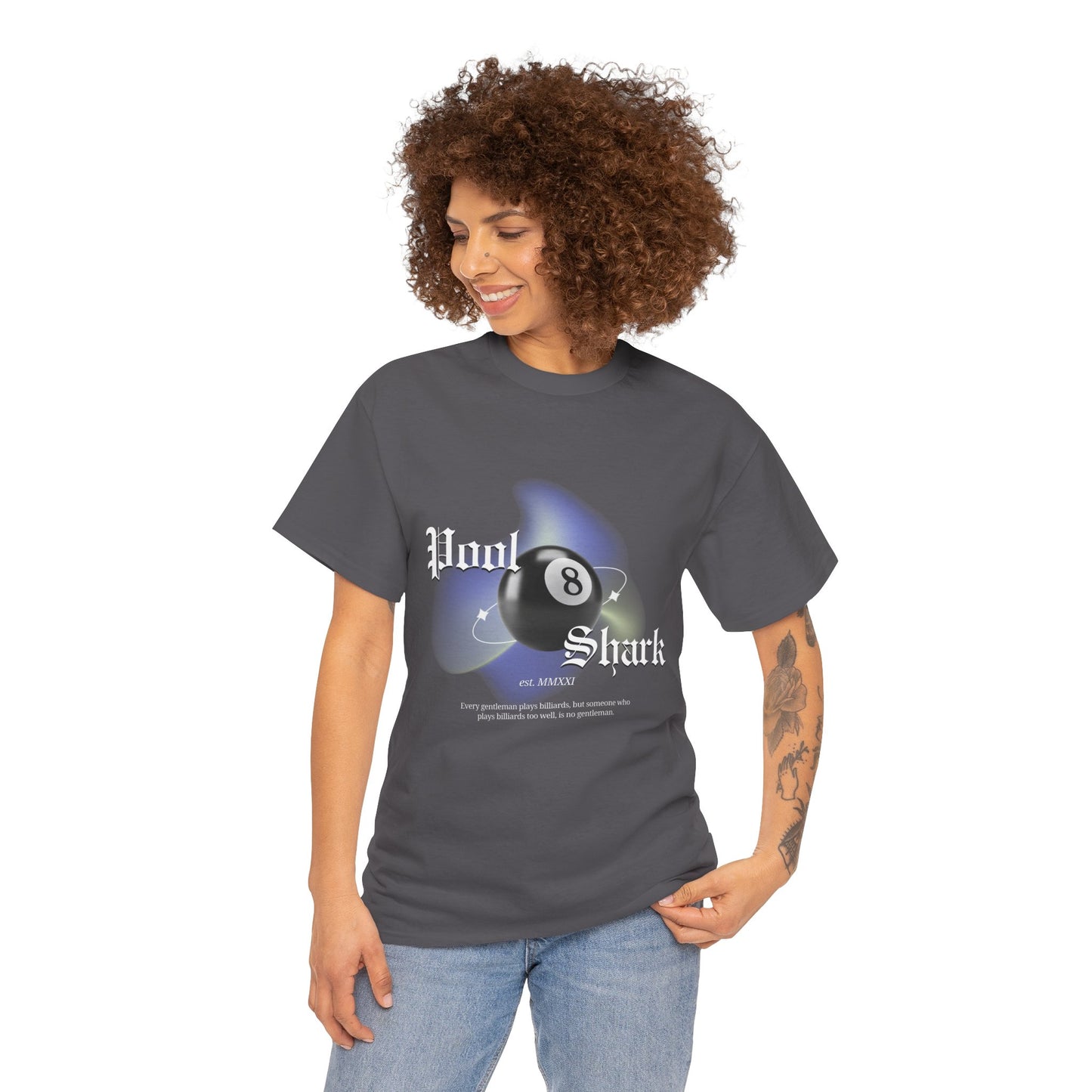 8 Ball Pool Shark Unisex Tee
