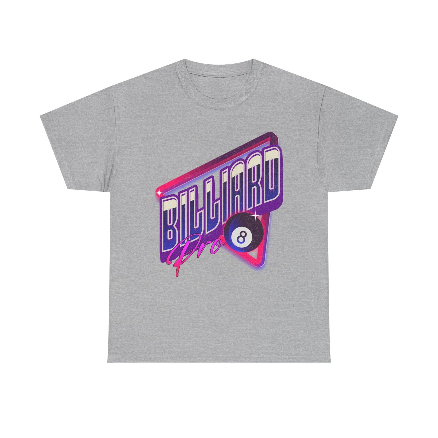 Billiard Pro 8-Ball Unisex Heavy Cotton Tee