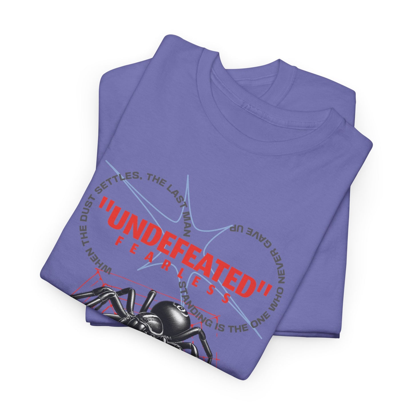 Undefeated Spider 8-Ball Unisex Heavy Cotton Tee