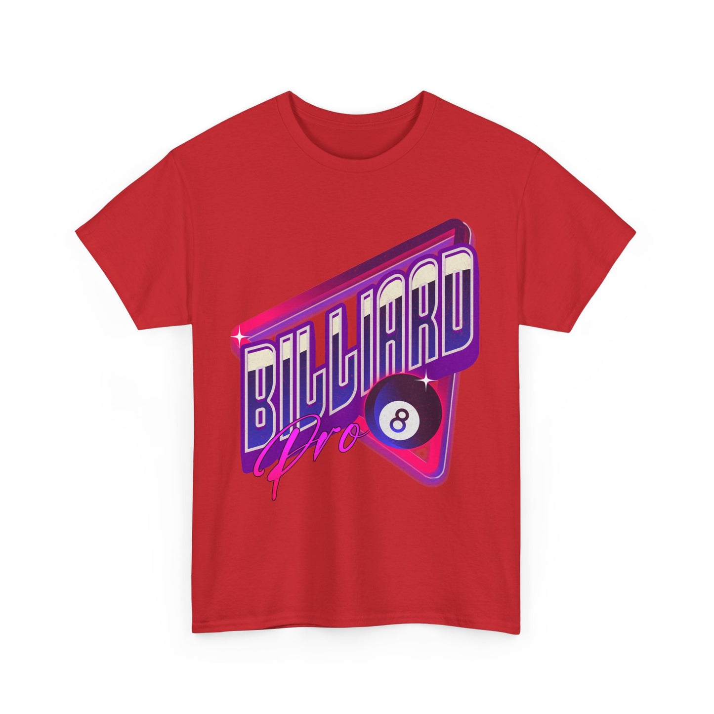 Billiard Pro 8-Ball Unisex Heavy Cotton Tee