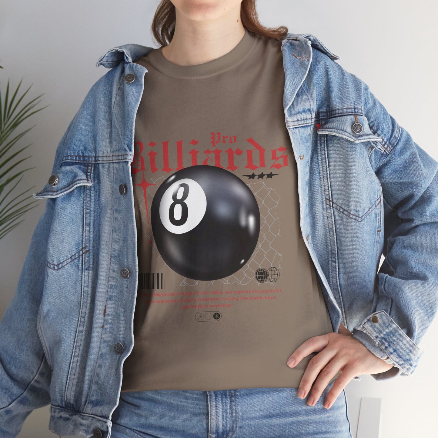 Pro Billiard 8 Ball Tee