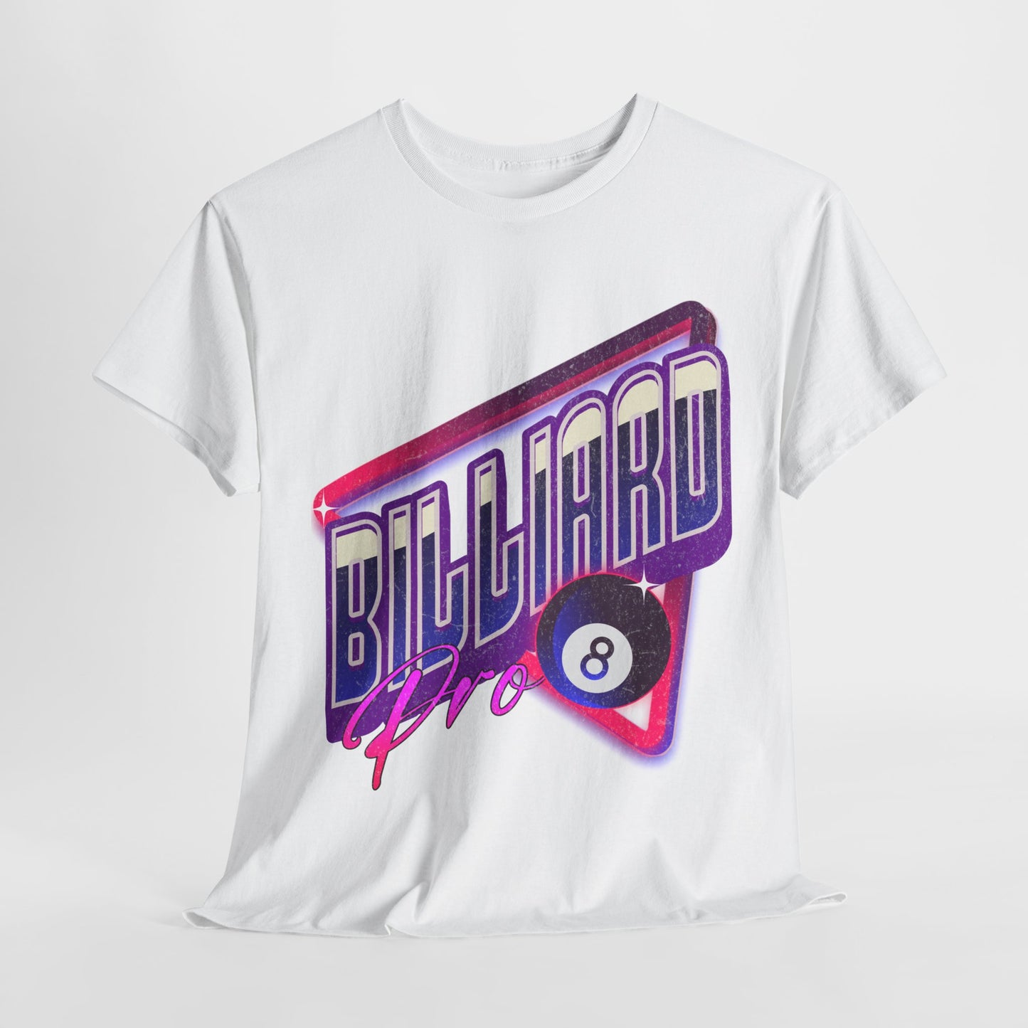 Billiard Pro 8-Ball Unisex Heavy Cotton Tee