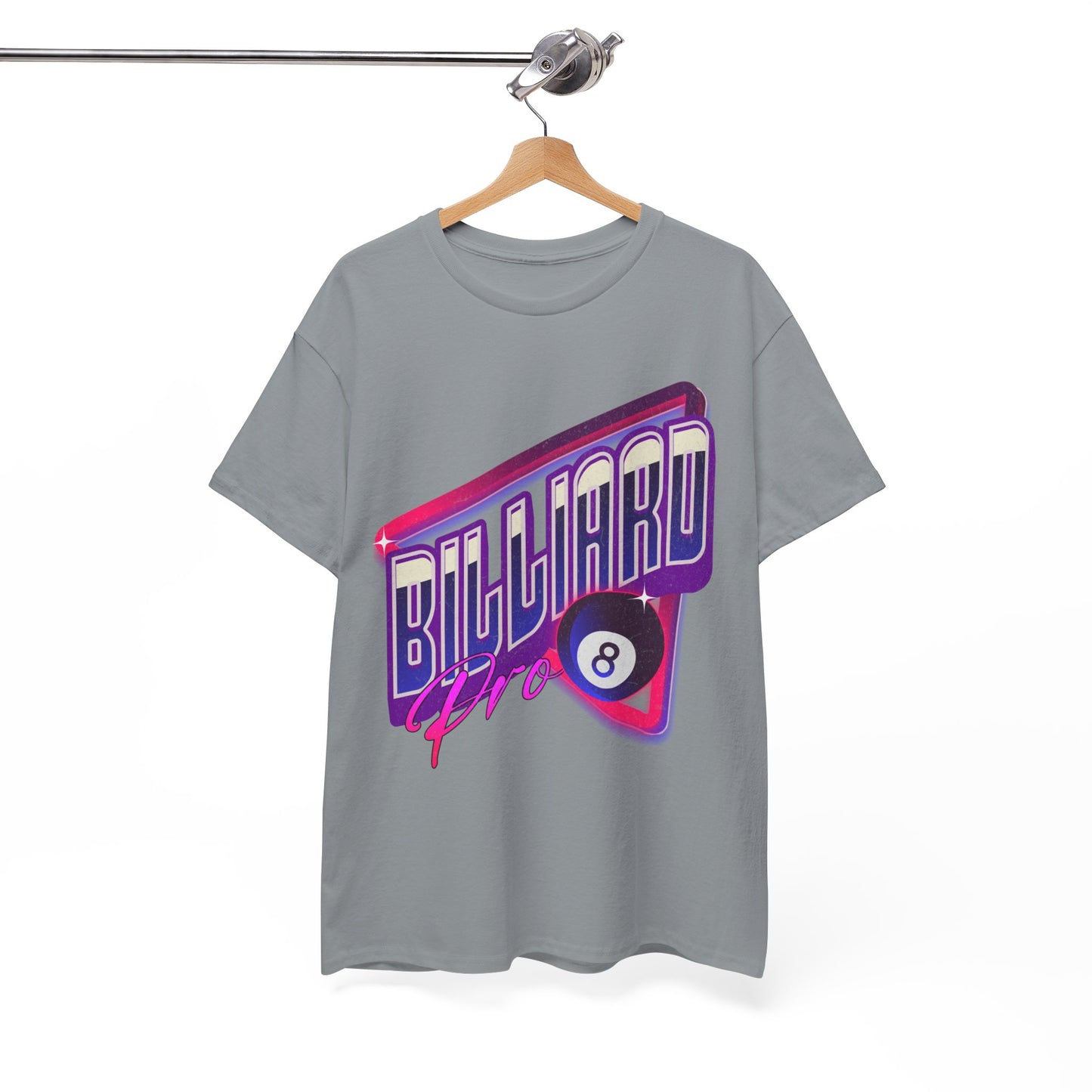 Billiard Pro 8-Ball Unisex Heavy Cotton Tee