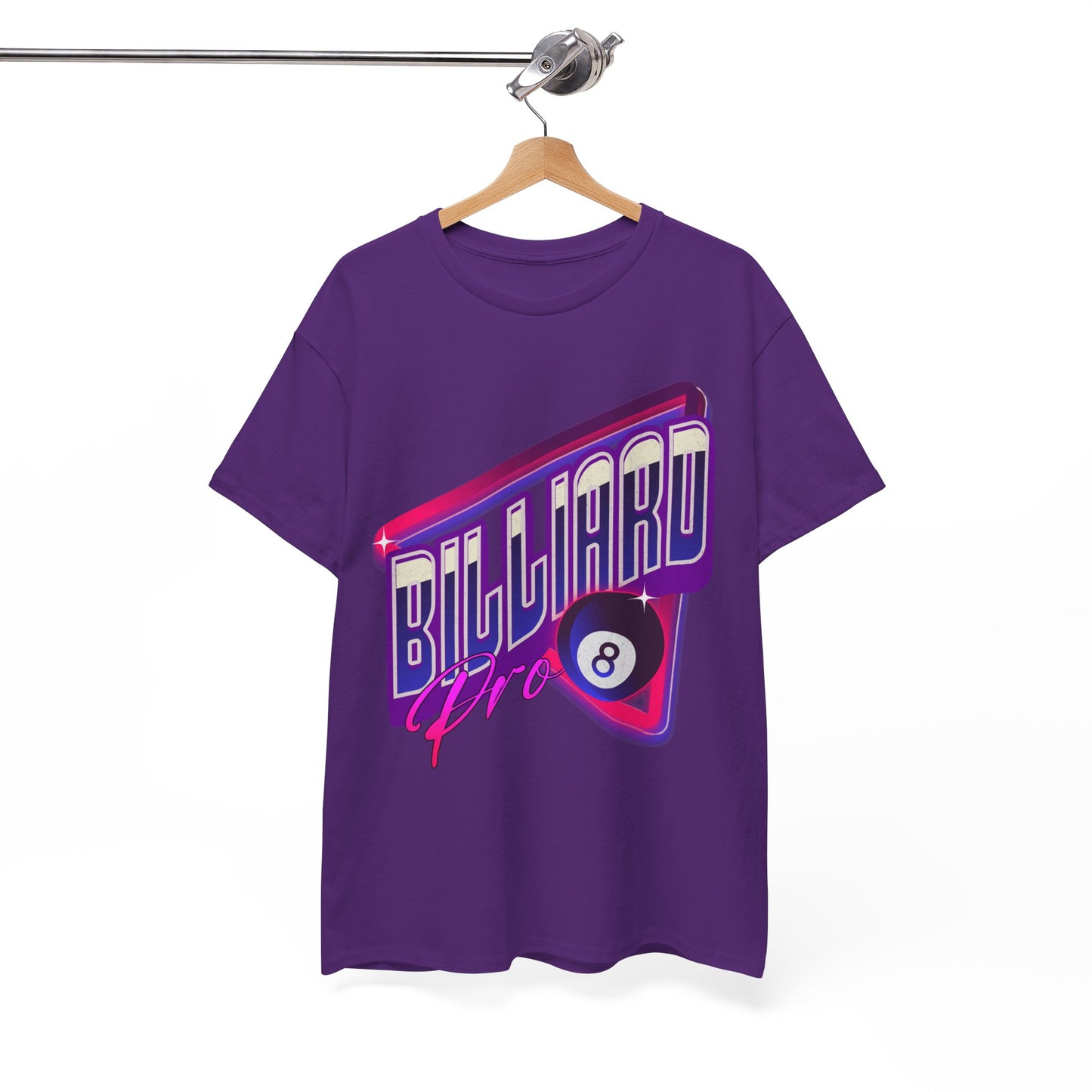 Billiard Pro 8-Ball Unisex Heavy Cotton Tee