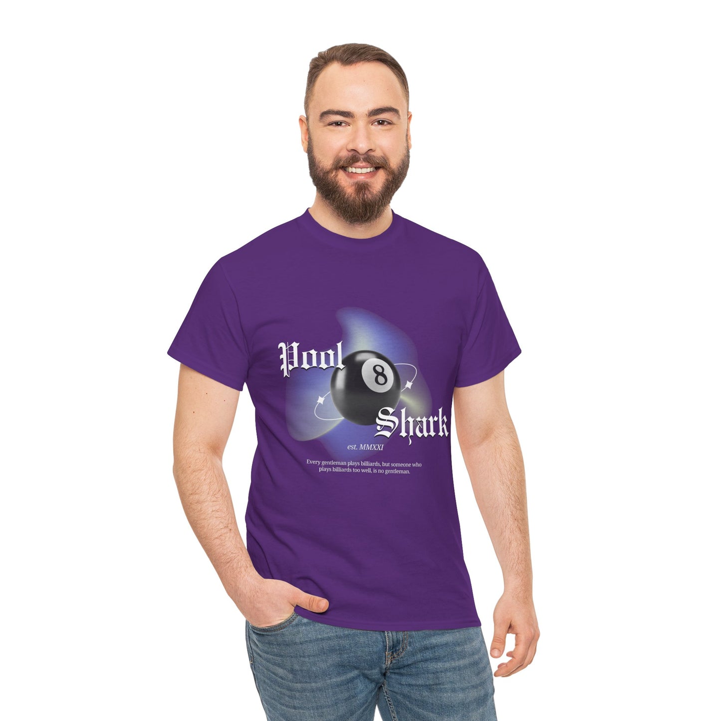 8 Ball Pool Shark Unisex Tee