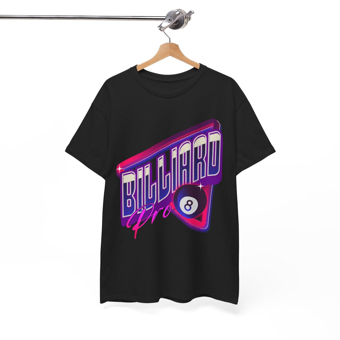 Billiard Pro 8-Ball Unisex Heavy Cotton Tee