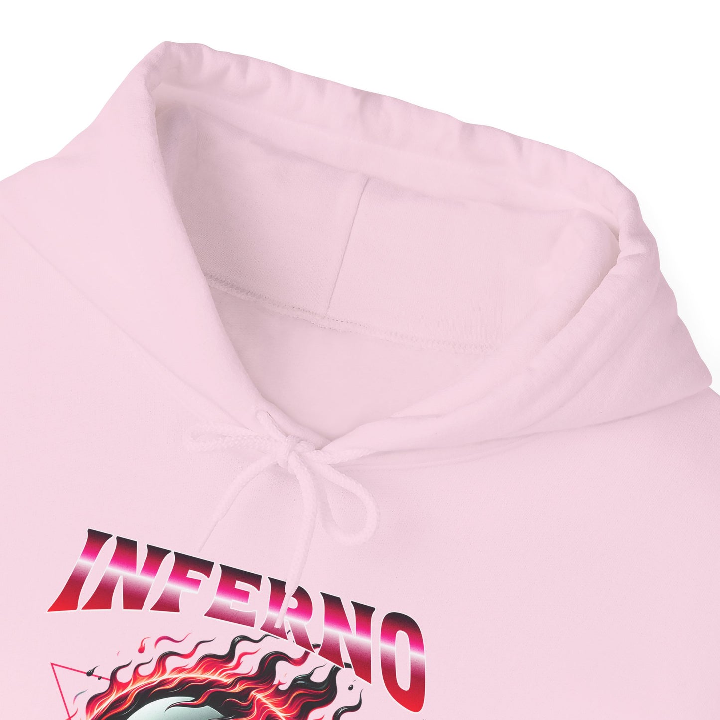 Inferno Eight Ball Unisex Hoodie - Cozy Streetwear Sweatshirt