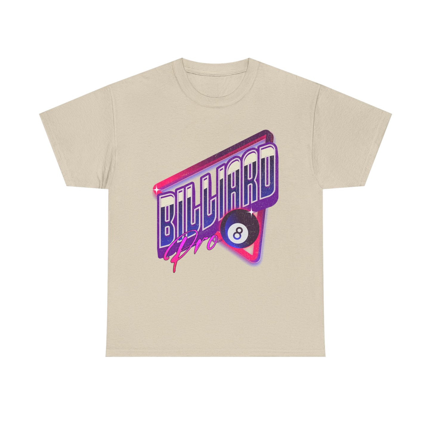 Billiard Pro 8-Ball Unisex Heavy Cotton Tee