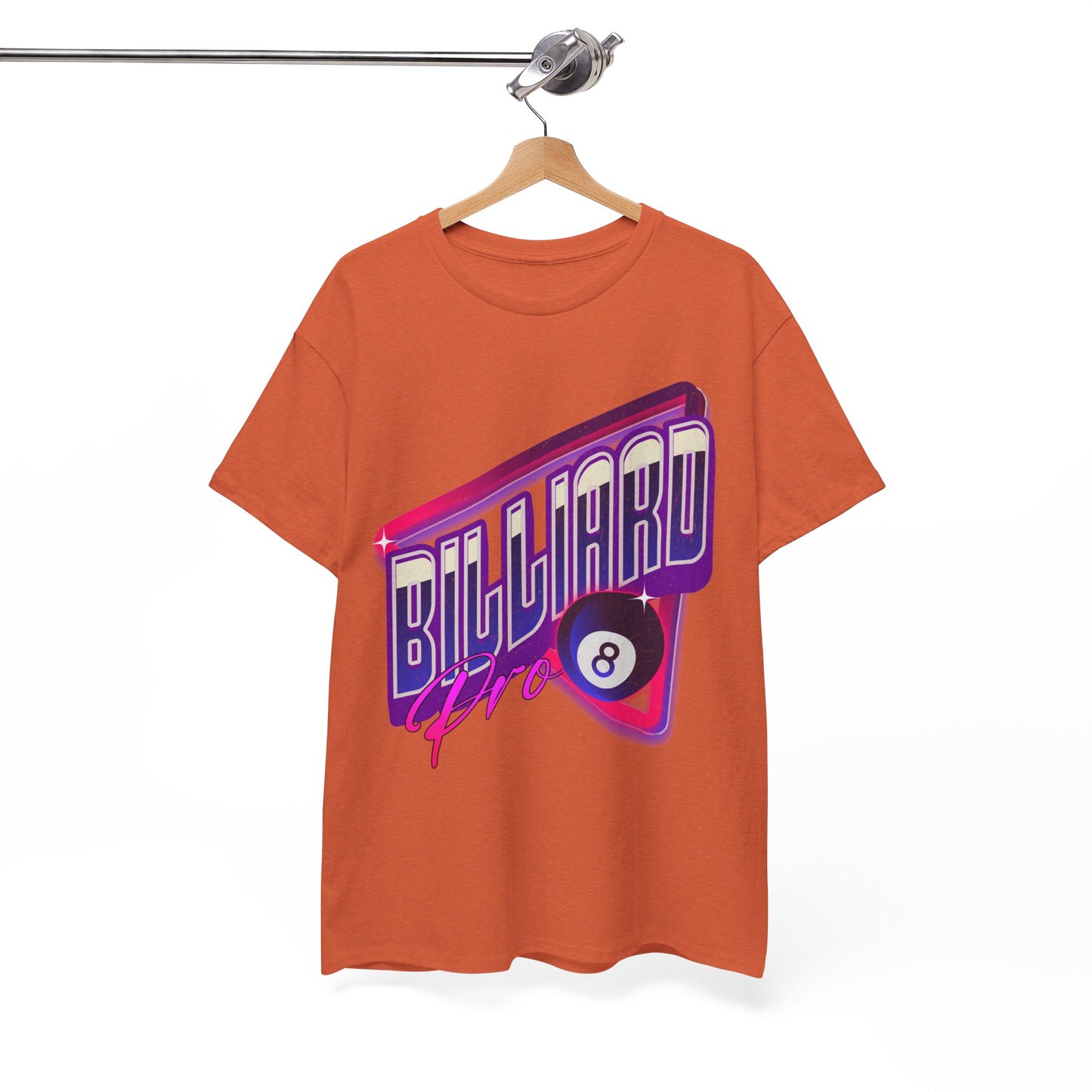 Billiard Pro 8-Ball Unisex Heavy Cotton Tee