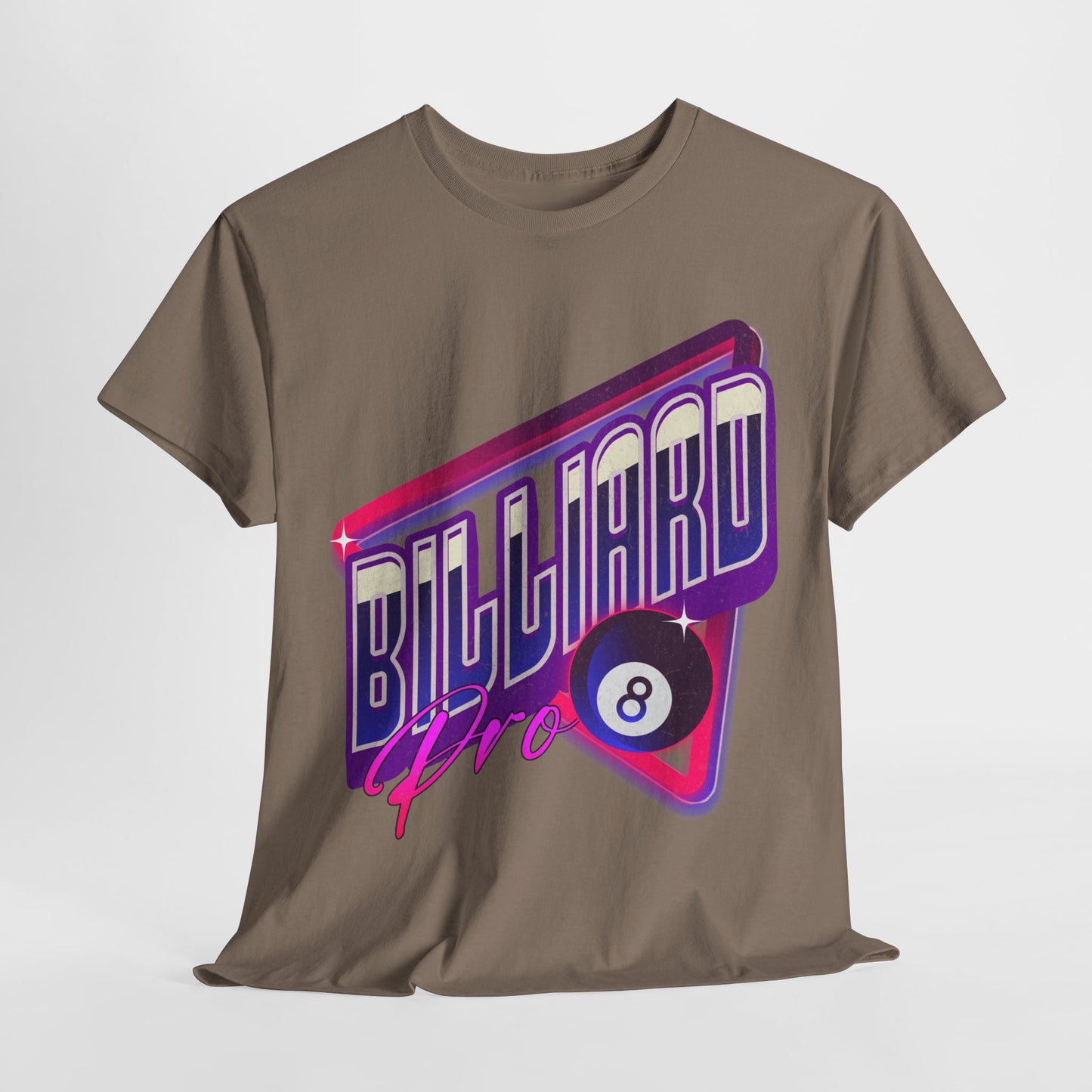 Billiard Pro 8-Ball Unisex Heavy Cotton Tee