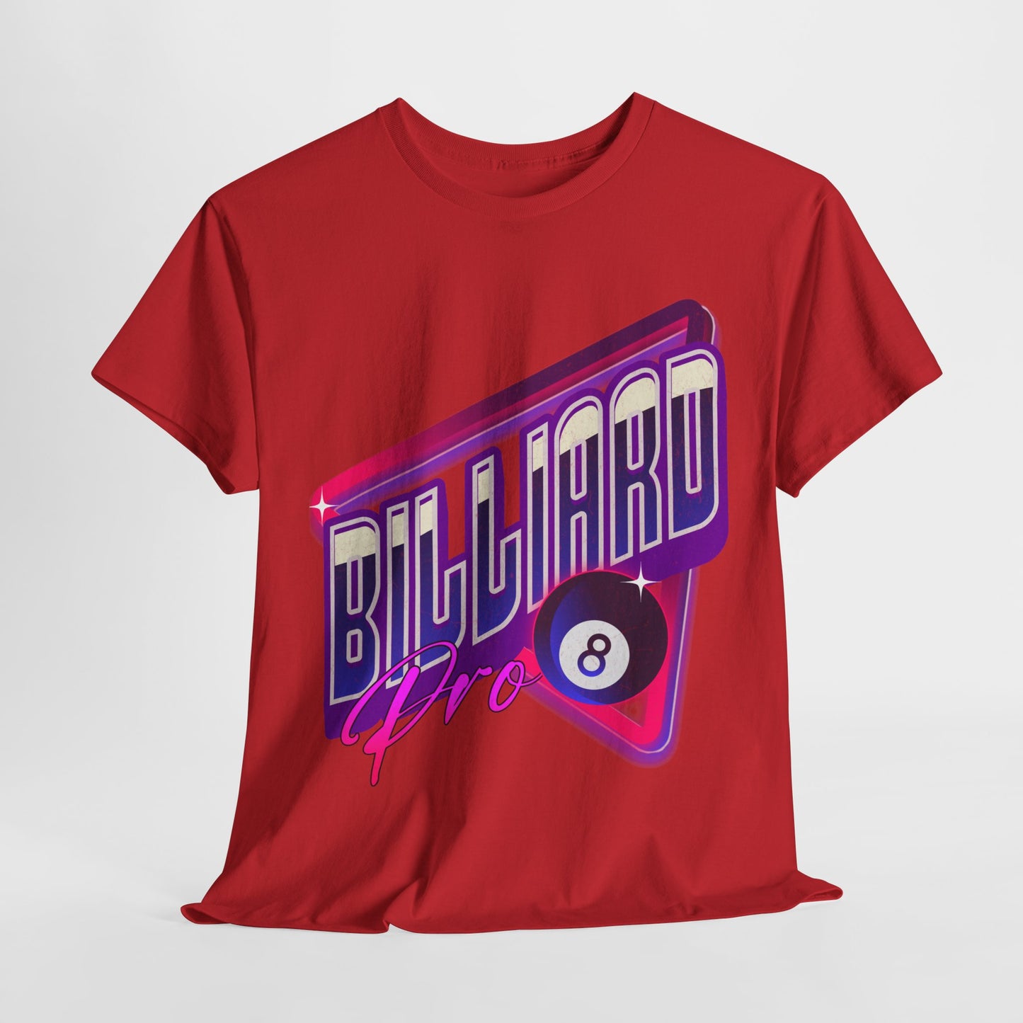 Billiard Pro 8-Ball Unisex Heavy Cotton Tee