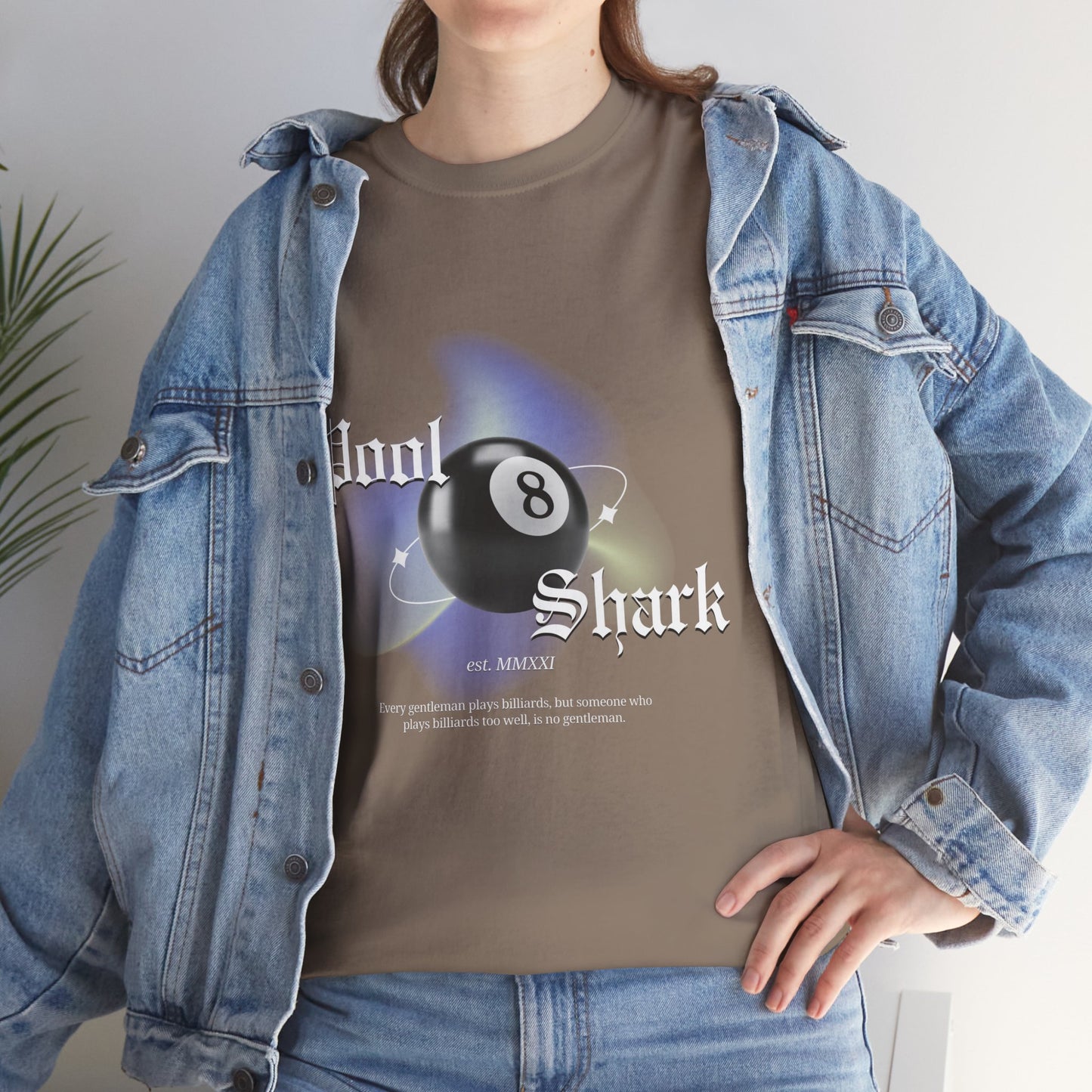 8 Ball Pool Shark Unisex Tee