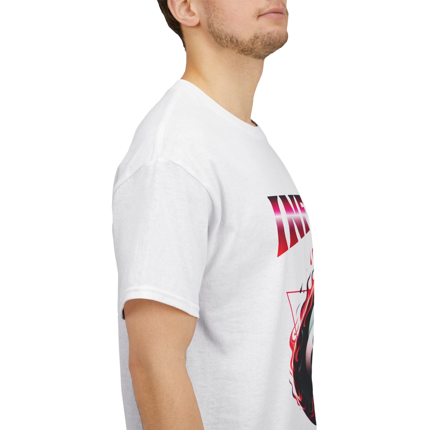 Inferno 8-Ball Design Unisex Heavy Cotton Tee
