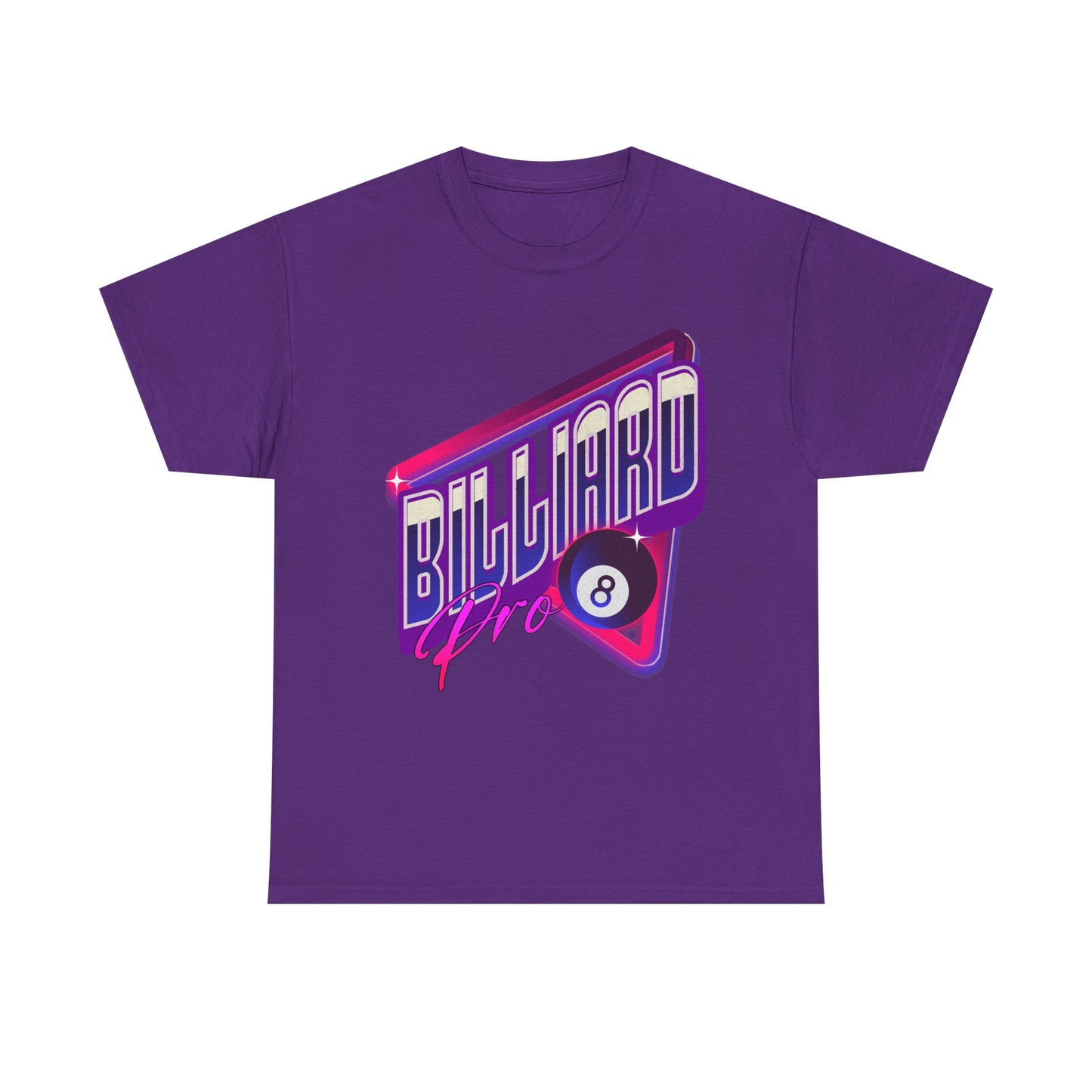 Billiard Pro 8-Ball Unisex Heavy Cotton Tee