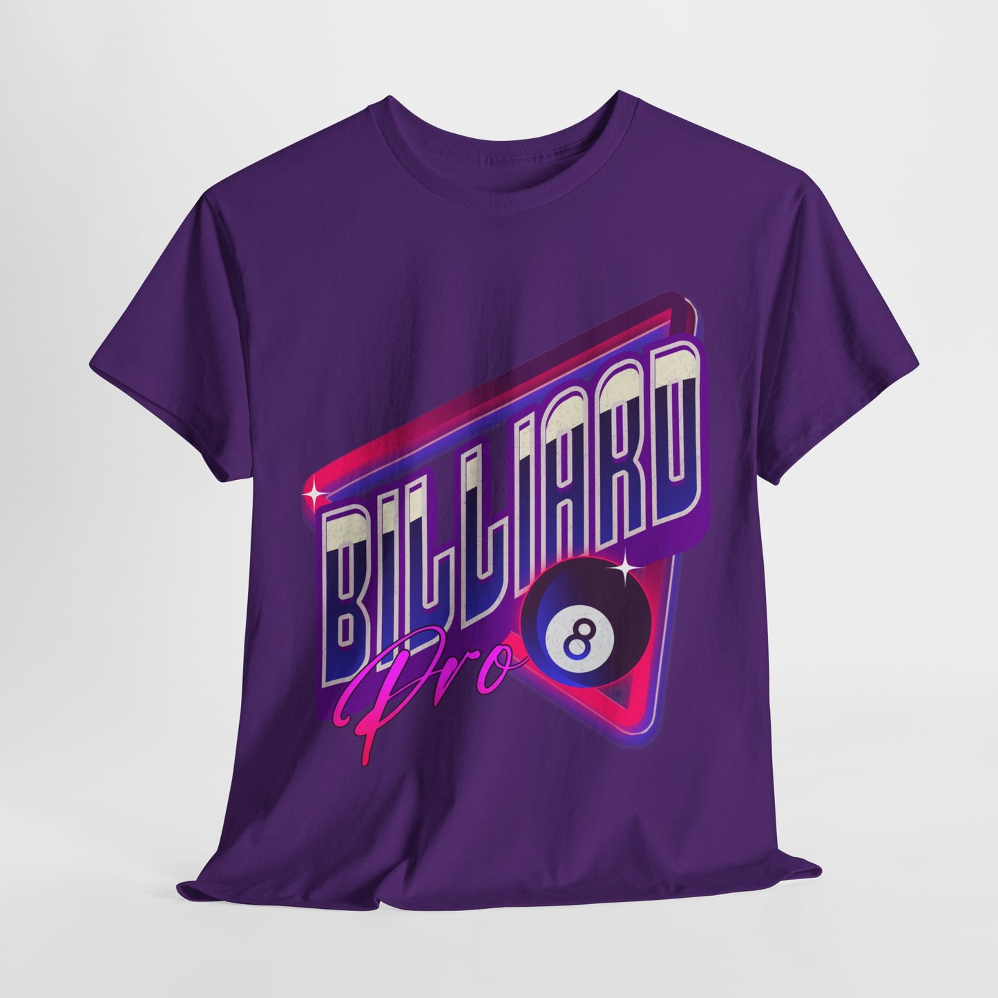 Billiard Pro 8-Ball Unisex Heavy Cotton Tee