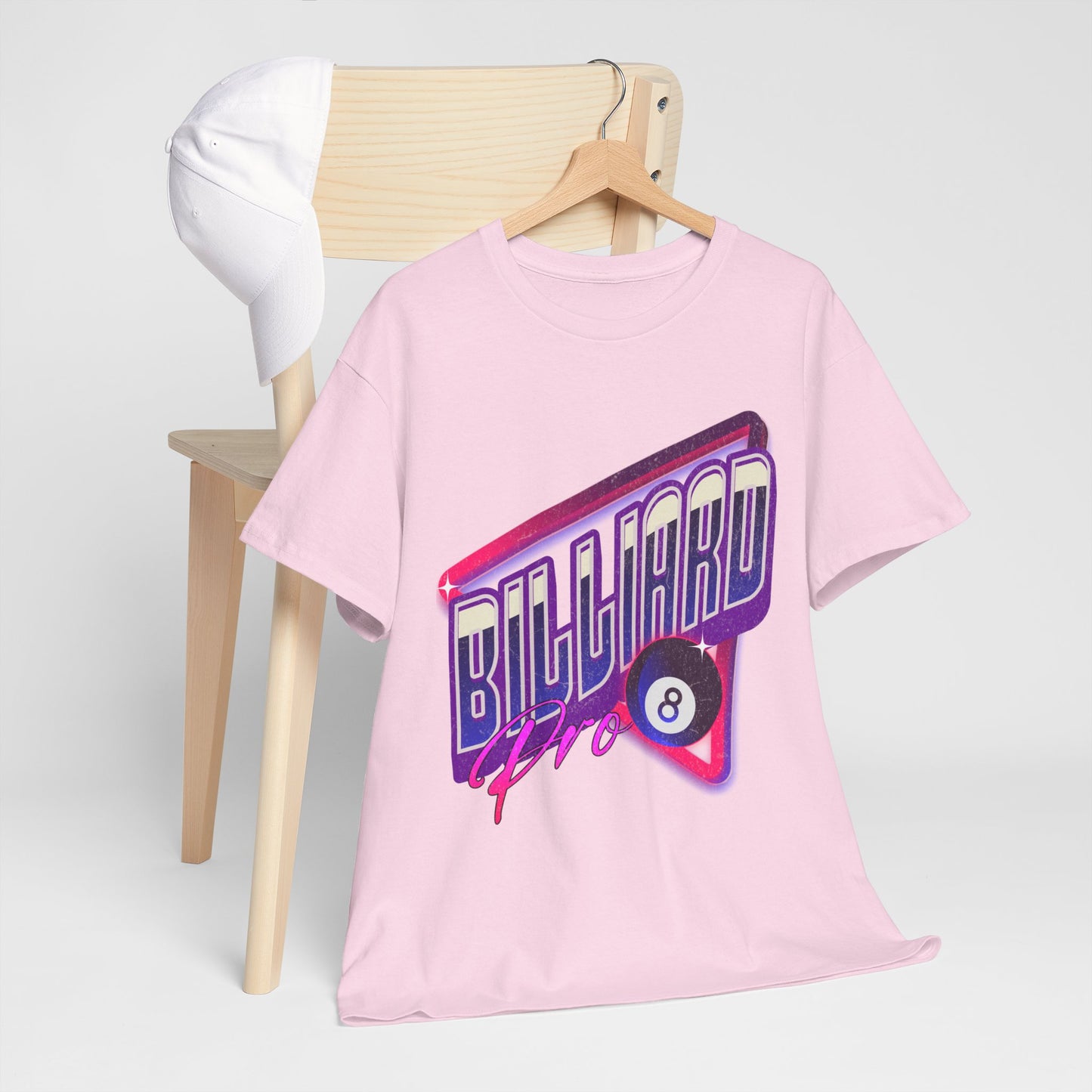 Billiard Pro 8-Ball Unisex Heavy Cotton Tee