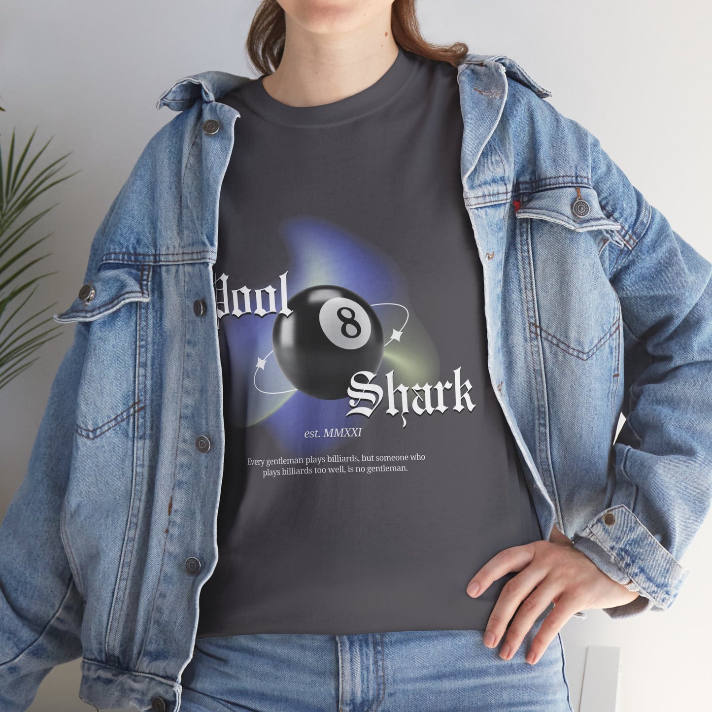 8 Ball Pool Shark Unisex Tee