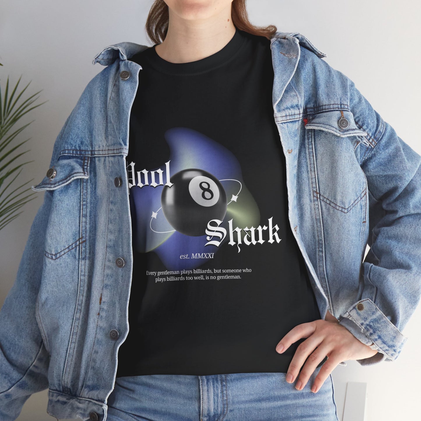 8 Ball Pool Shark Unisex Tee