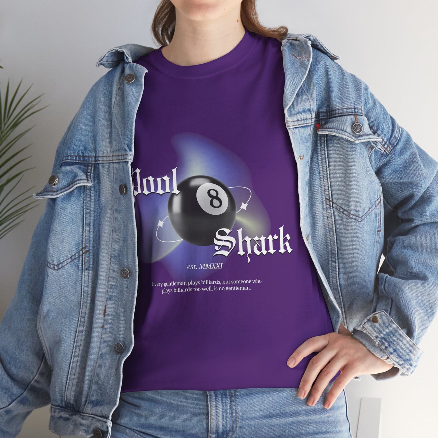 8 Ball Pool Shark Unisex Tee