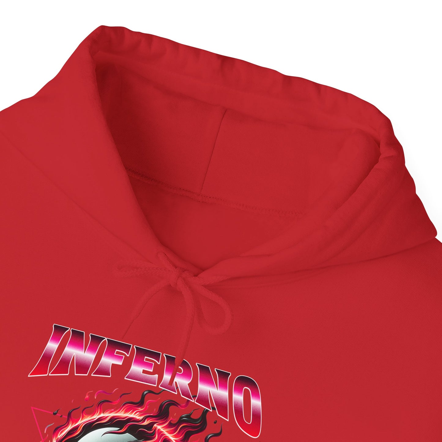 Inferno Eight Ball Unisex Hoodie - Cozy Streetwear Sweatshirt