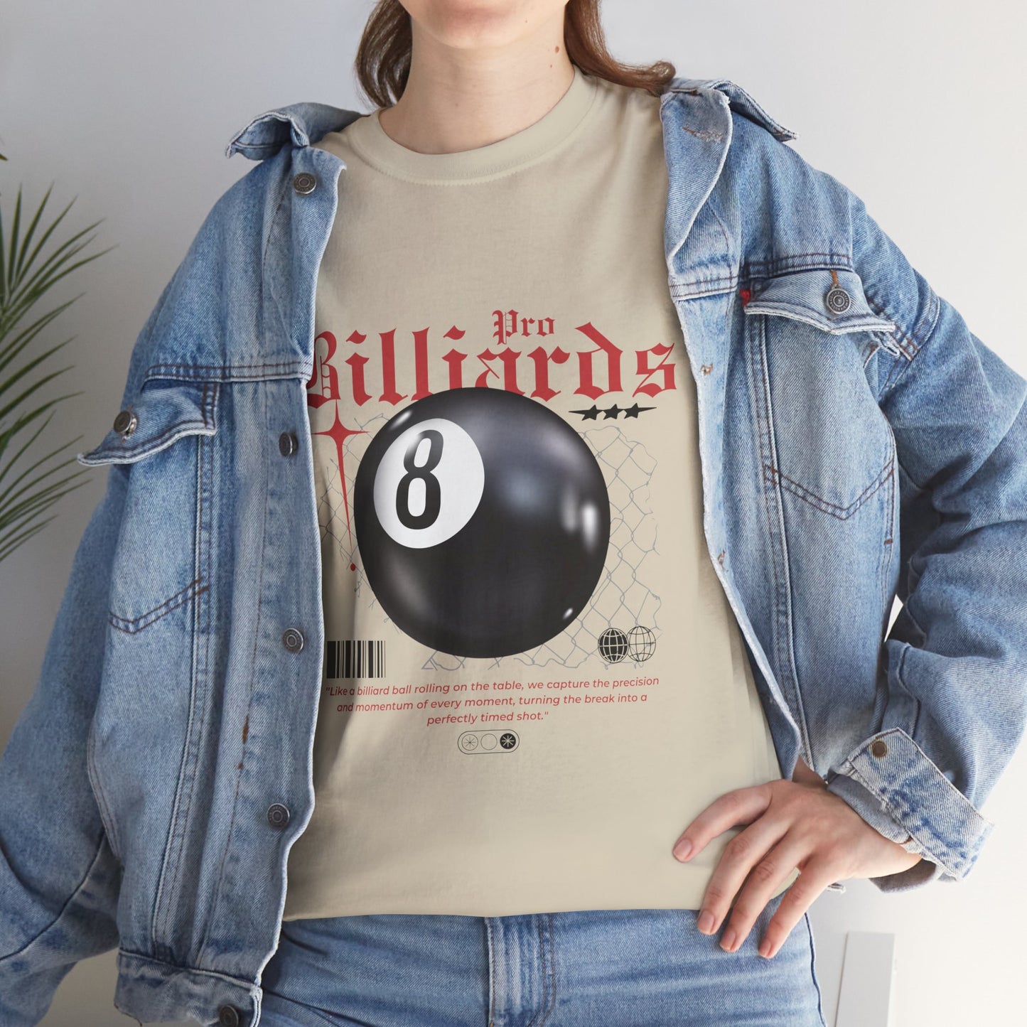 Pro Billiard 8 Ball Tee