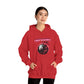 Inferno Eight Ball Unisex Hoodie - Cozy Streetwear Sweatshirt