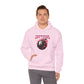Inferno Eight Ball Unisex Hoodie - Cozy Streetwear Sweatshirt