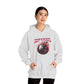 Inferno Eight Ball Unisex Hoodie - Cozy Streetwear Sweatshirt