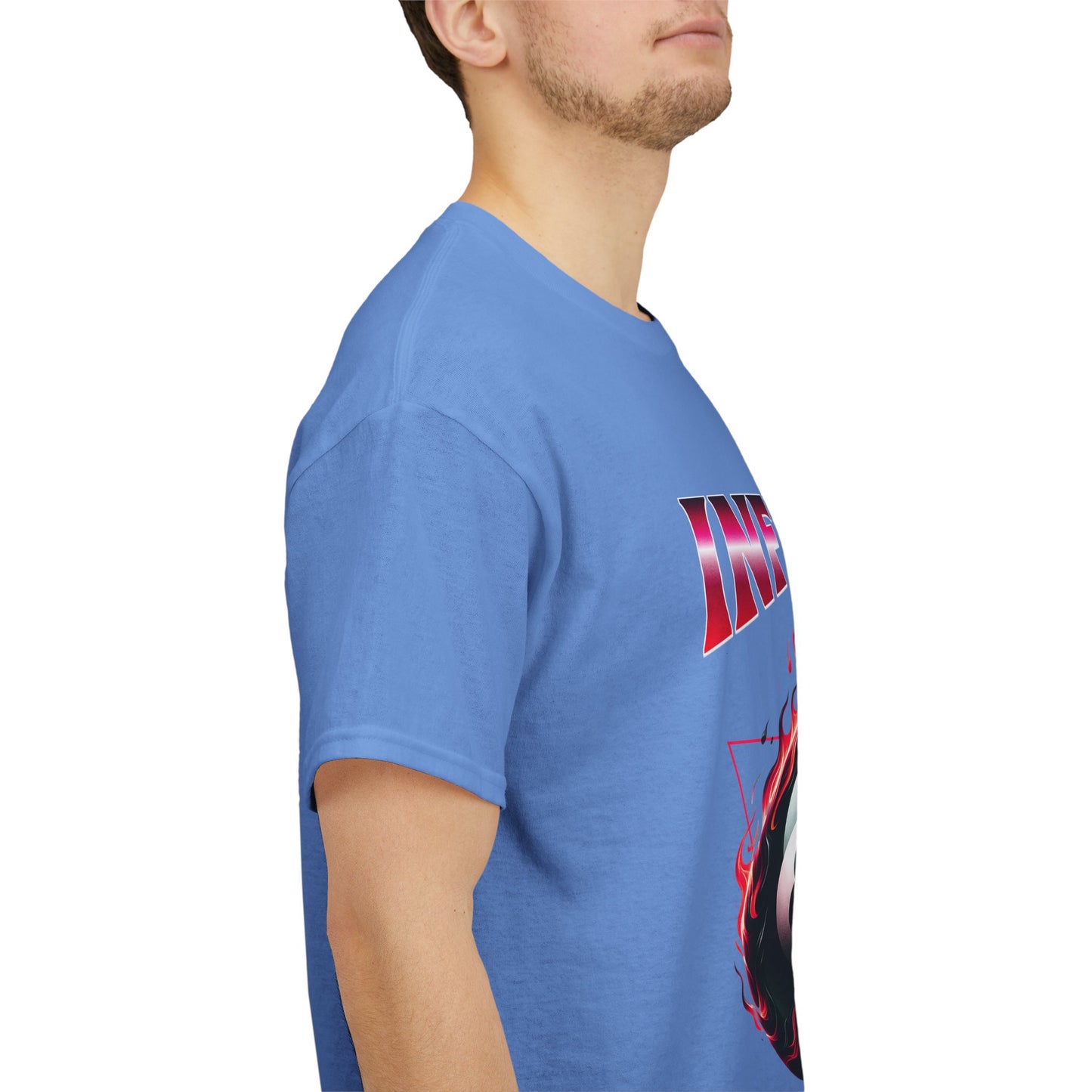 Inferno 8-Ball Design Unisex Heavy Cotton Tee