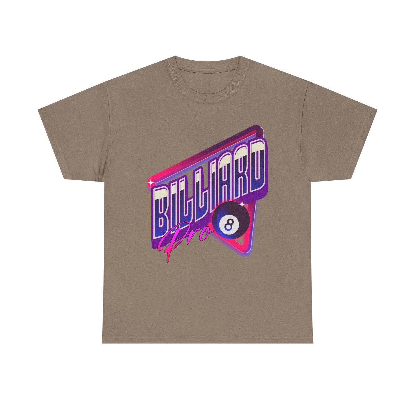 Billiard Pro 8-Ball Unisex Heavy Cotton Tee