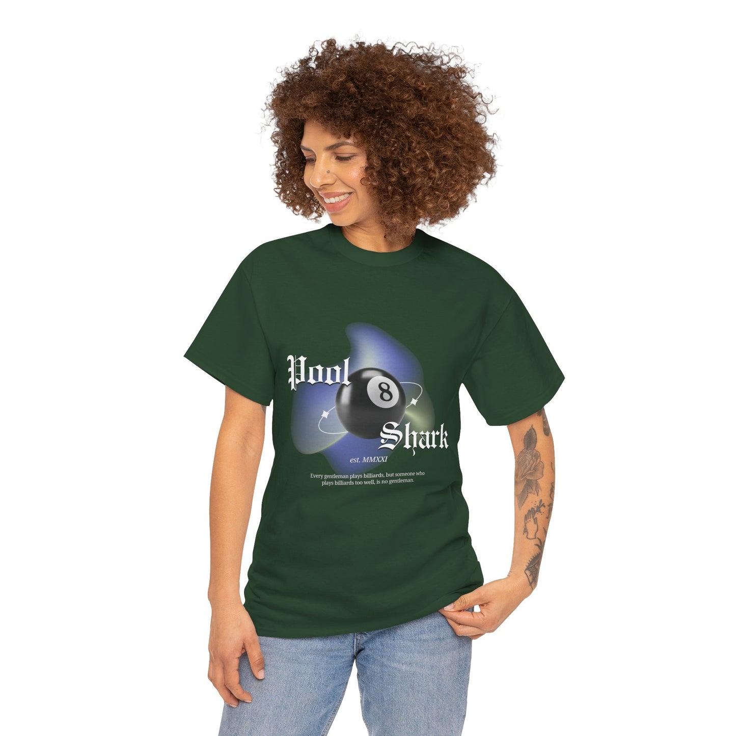 8 Ball Pool Shark Unisex Tee