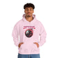 Inferno Eight Ball Unisex Hoodie - Cozy Streetwear Sweatshirt