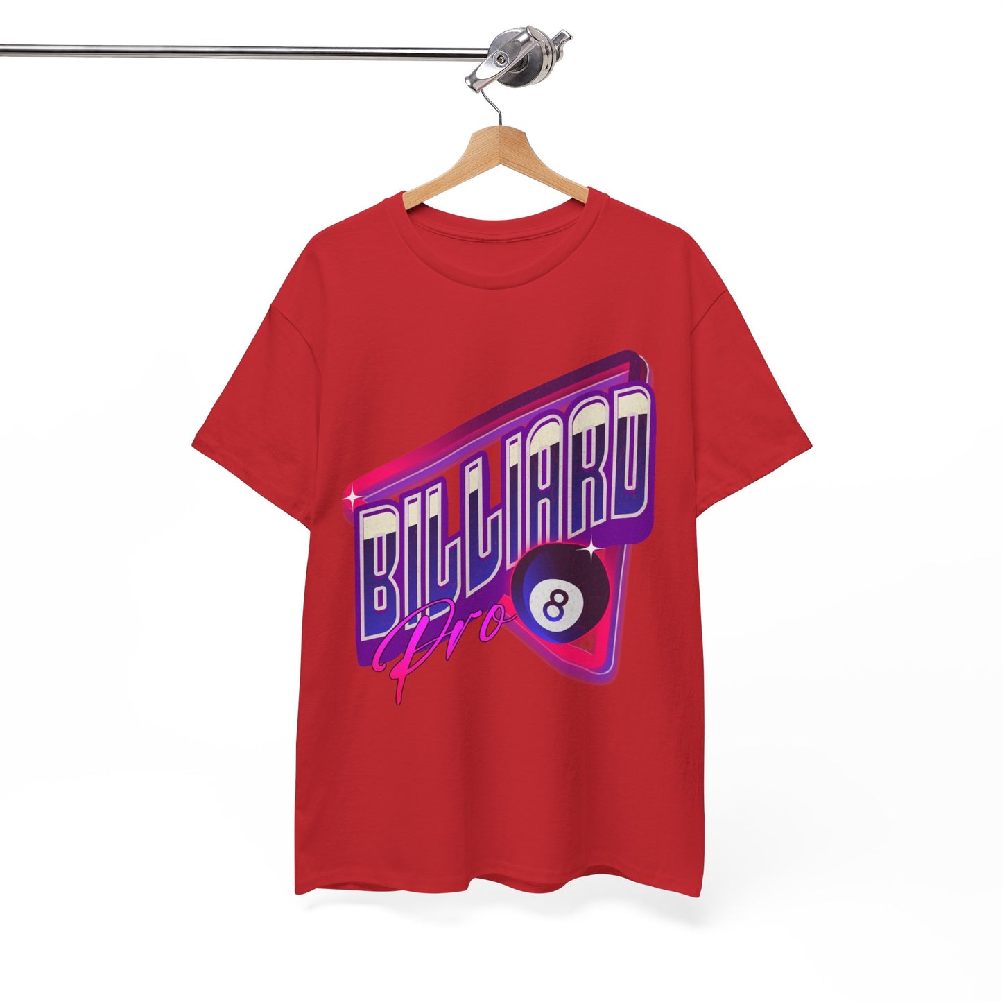 Billiard Pro 8-Ball Unisex Heavy Cotton Tee