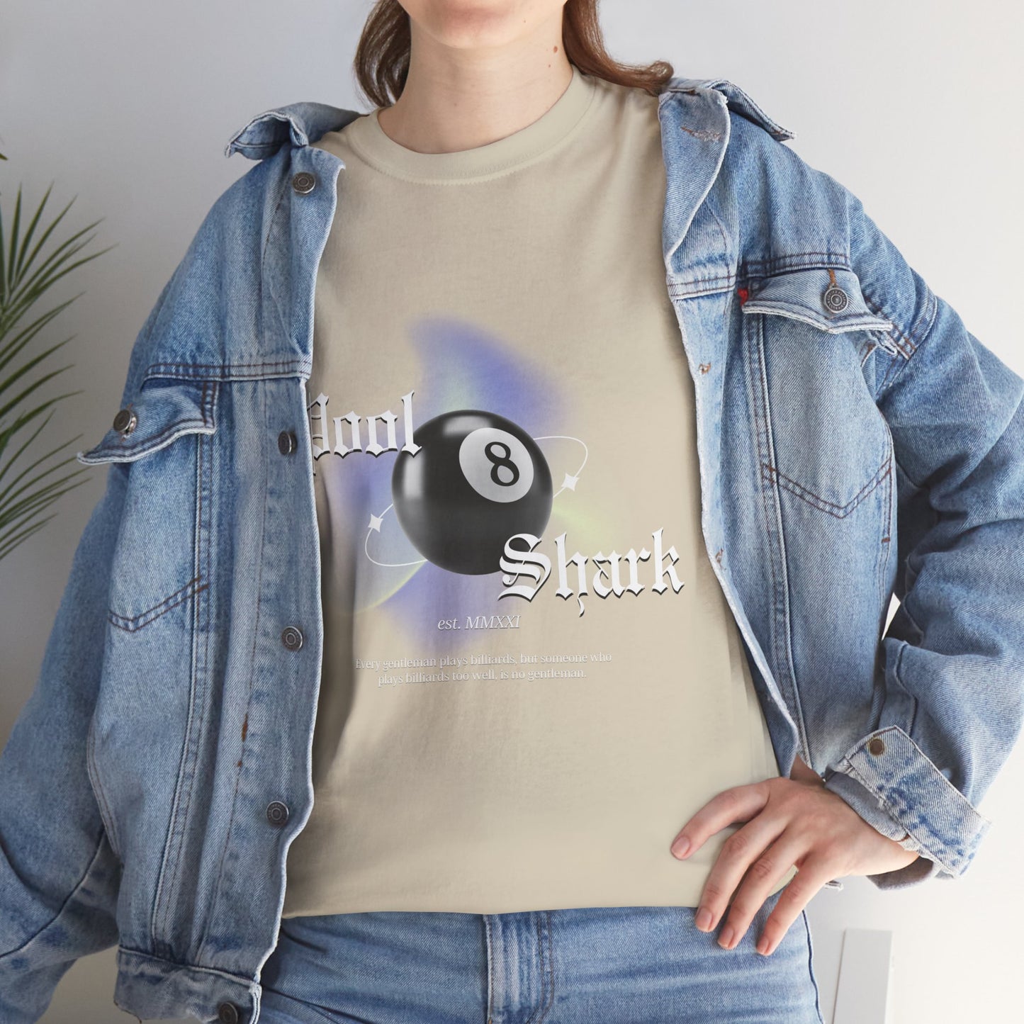 8 Ball Pool Shark Unisex Tee
